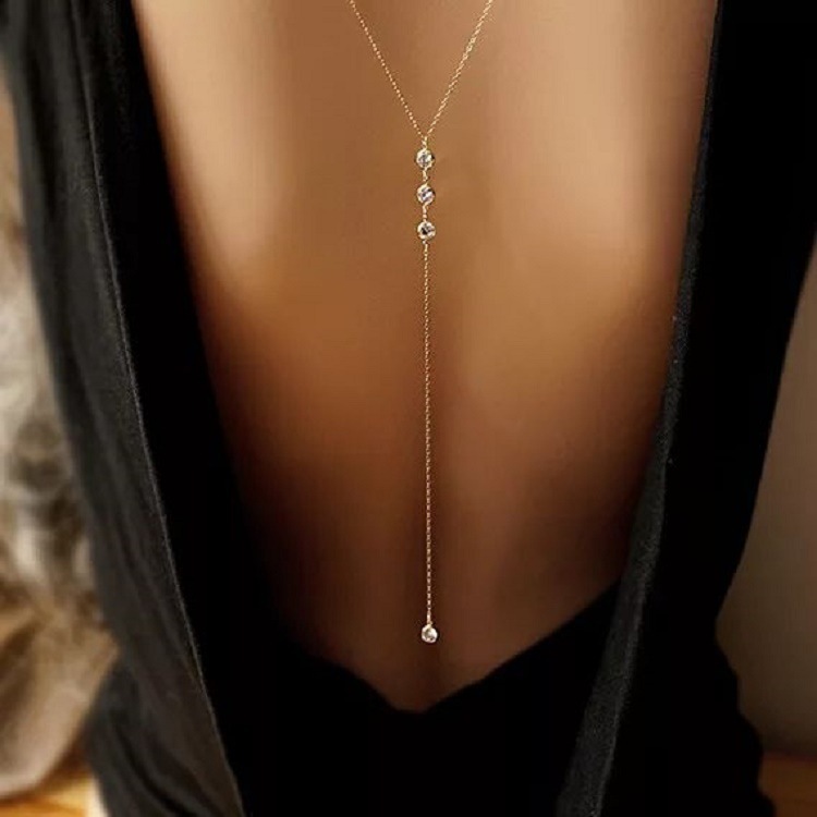 Body Jewels - Nuovo strass da donna sexy collana