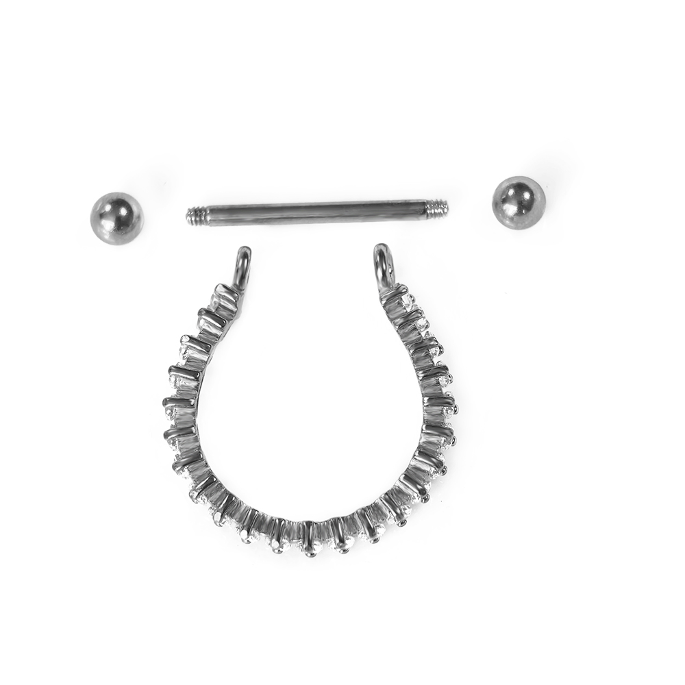 Orecchino circolare in acciaio - Conch Earring Hoop recensione e prezzo