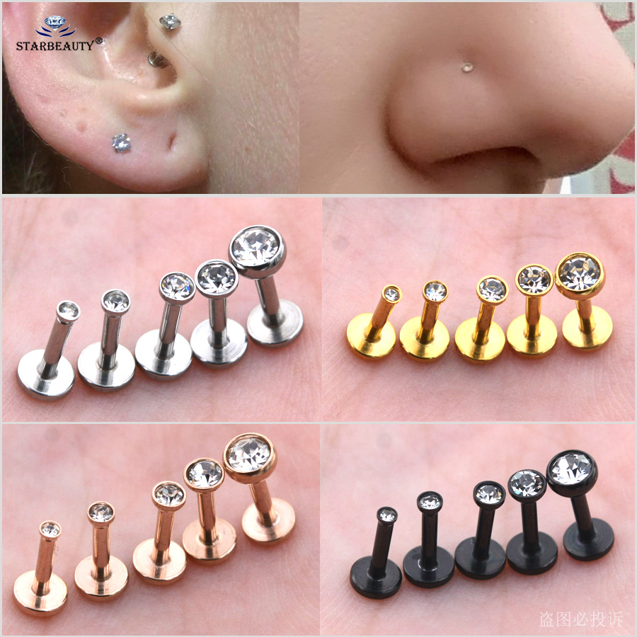 2 Pz 16G 1.5/2/2.5/3/4mm Gemma - Dermal Anchor Top recensione e prezzo