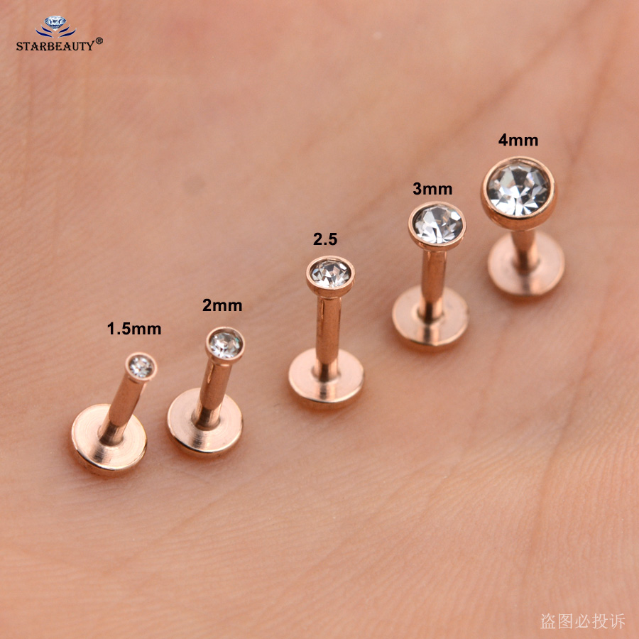 2 Pz 16G 1.5/2/2.5/3/4mm Gemma - Dermal Anchor Top recensione e prezzo