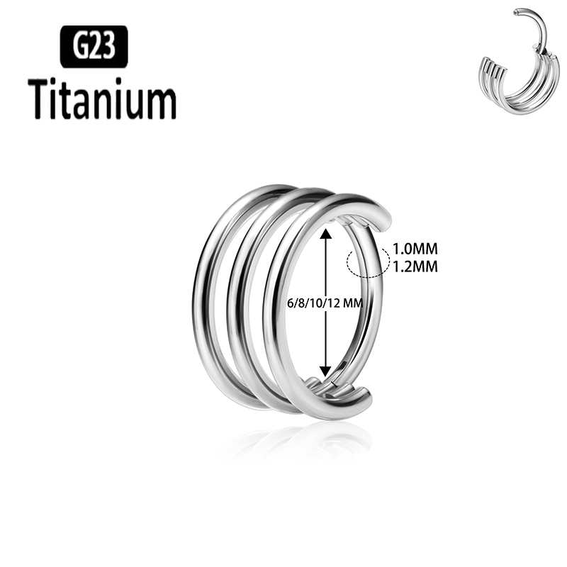 ASTM F136 Piercing all'orecchi - Conch Earring Hoop recensione e prezzo