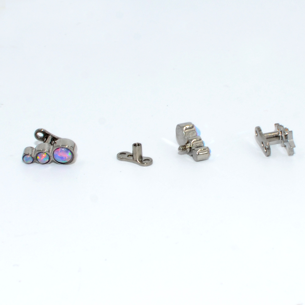 1 pz Base in acciaio/titanio M - Dermal Anchor Top recensione e prezzo
