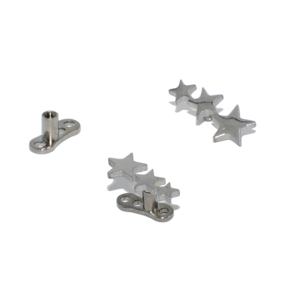 1 pz Base in acciaio/titanio M - Dermal Anchor Top recensione e prezzo