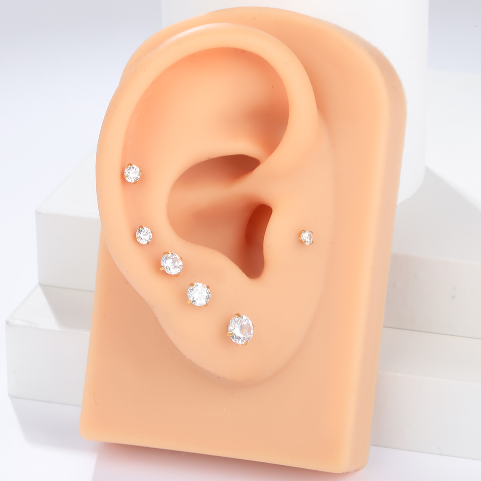 10 Pz/lotto G23 Titanio Zircon - Dermal Anchor Top recensione e prezzo
