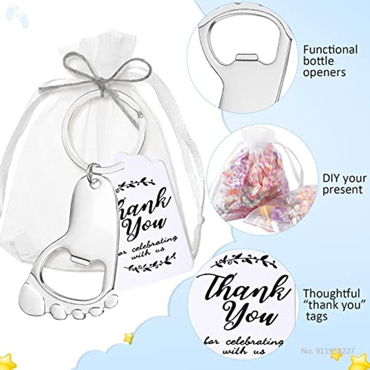 Set di 50 Apribottiglie Portac - Body Jewelry Back recensione e prezzo