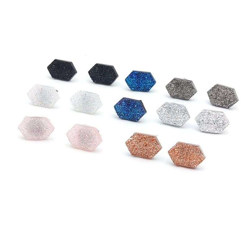 Orecchini a bottone in stile o - Body Jewelry Brands recensione e prezzo
