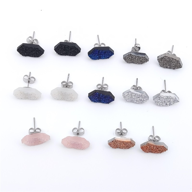 Orecchini a bottone in stile o - Body Jewelry Brands recensione e prezzo
