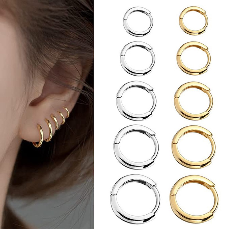 1 paio di orecchini a cerchio  - Conch Earring Hoop recensione e prezzo