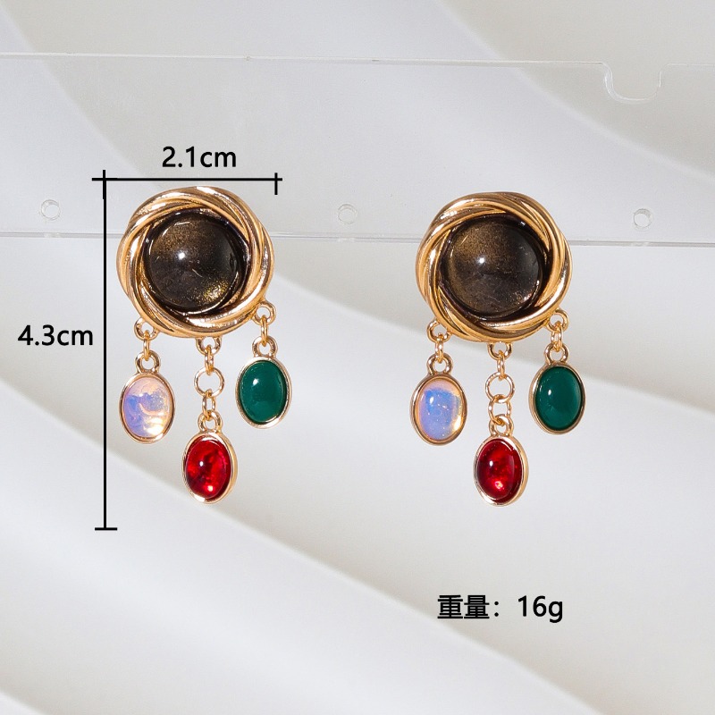 Orecchini di cristallo di vetr - Body Jewelry Brands recensione e prezzo