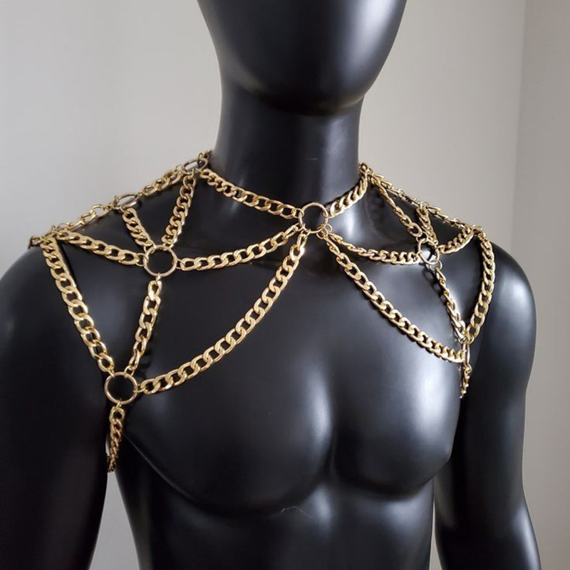 Punk Uomo Spalla Corpo Catena  - Body Jewelry Back recensione e prezzo