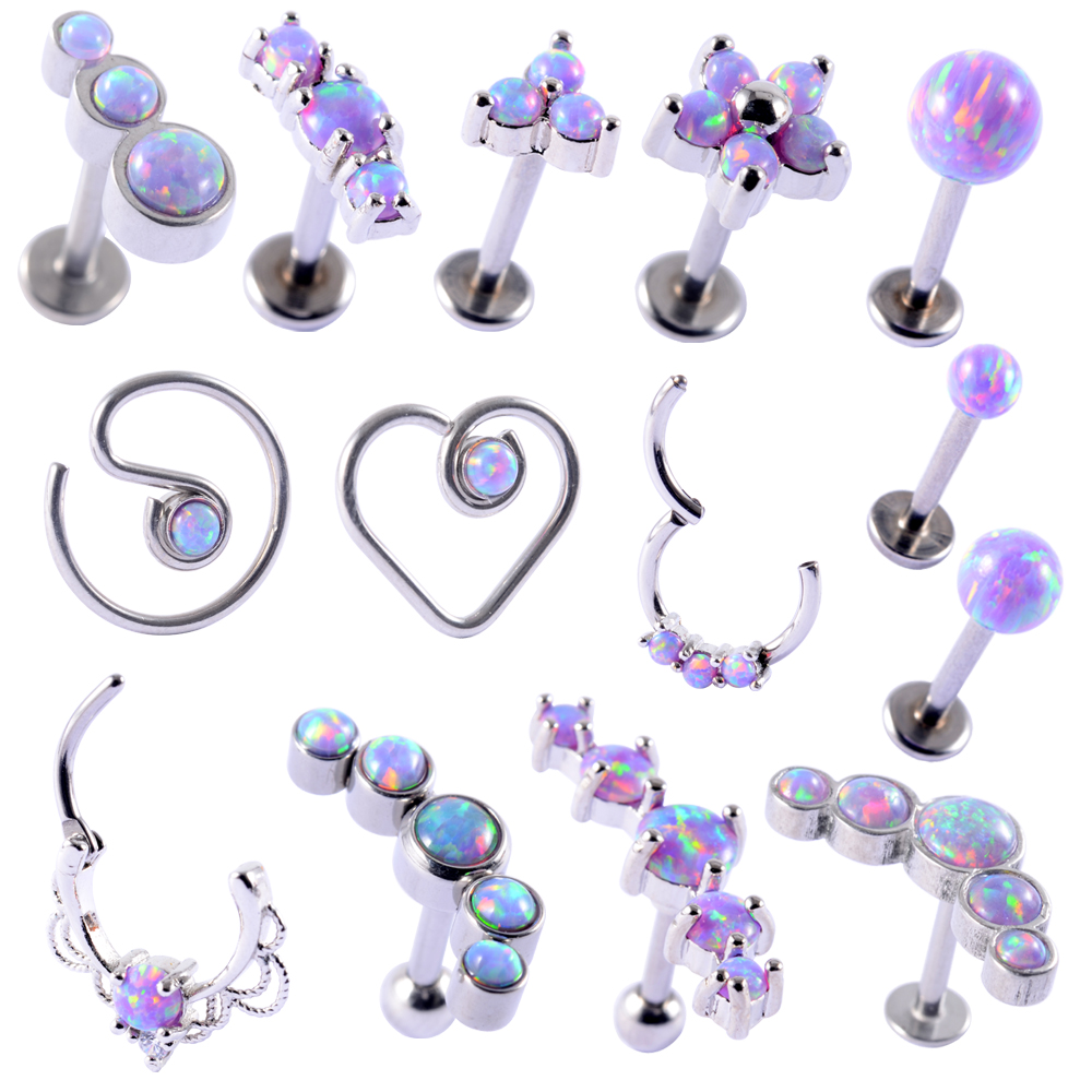 1PC Opal38 Cluster Orecchio Tr - Dermal Anchor Top recensione e prezzo