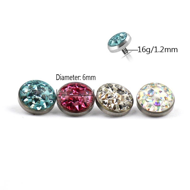 1PC Dermal Anchor Top Piercing - Dermal Anchor Top recensione e prezzo
