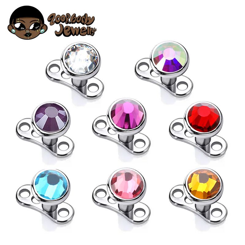G23 Titanio Piercing Micro Anc - Dermal Anchor Top recensione e prezzo