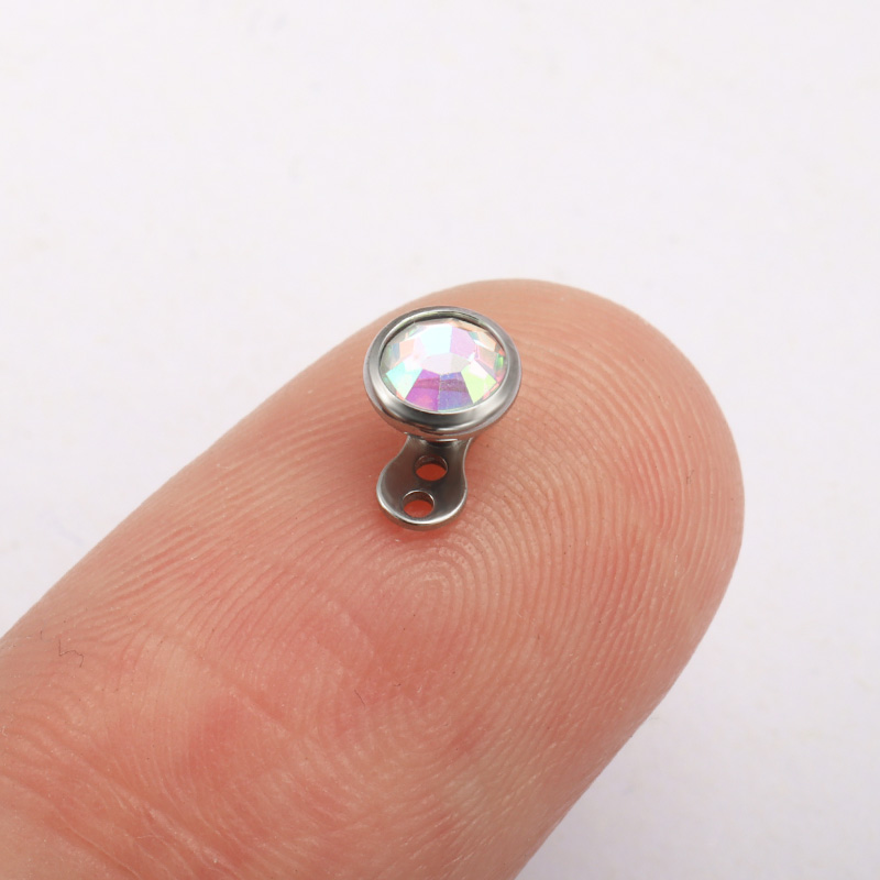 G23 Titanio Piercing Micro Anc - Dermal Anchor Top recensione e prezzo