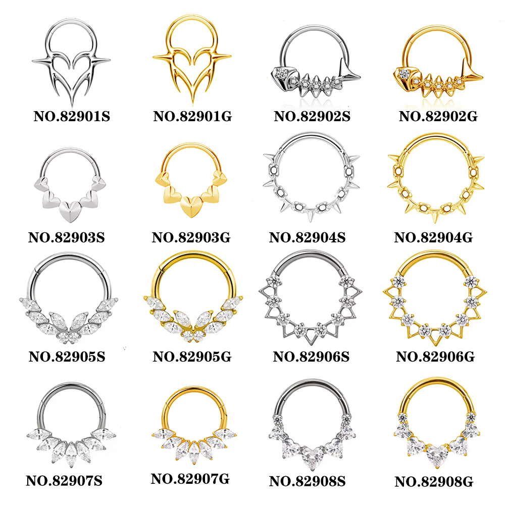 1 pz G23 titanio conchiglia an - Conch Earring Hoop recensione e prezzo