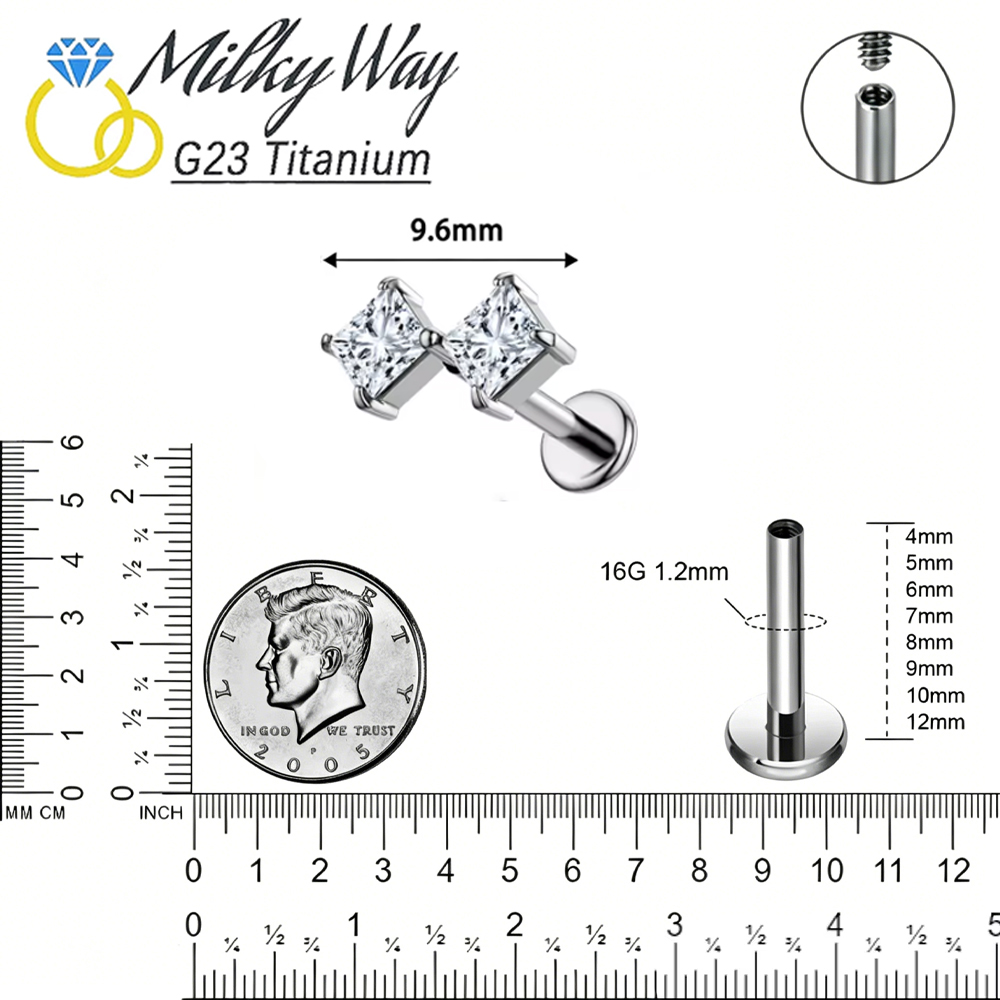 Piercing in titanio ASTM G23 c - Dermal Anchor Top recensione e prezzo